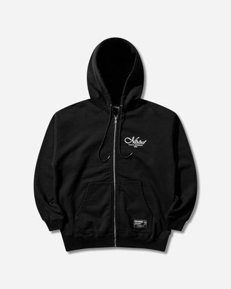 Neighborhood Men s Staple Sweat Zip Hoodie Black