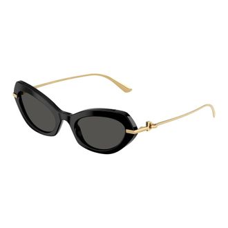 Dolce & Gabbana Sunglasses, female, Black, Size: 52 MM Stylish Sunglasses Dg4473 Black