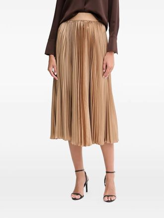 Joop Salma pleated skirt - Neutrals