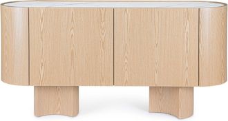 BIZZOTTO 2-door sideboard OTILIA oak