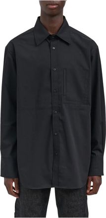 Entire studios Casual Shirt - Heren - Casual Overhemden - Zwart - L - Overhemden