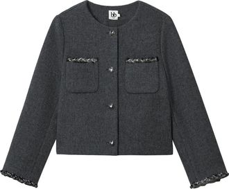 B+ab Jack met gevlochten afwerking - Grijs