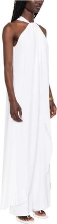 Ralph Lauren Tuta con scollo allamericana e drappeggio - - Jumpsuits & Playsuits - Donna - Bianco - 3XS
