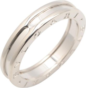 Bulgari White Gold White Gold (18K) Band Ring (Pre-Owned)