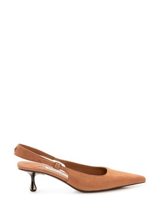 Jimmy Choo London Tan Solid Pumps