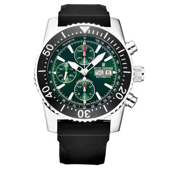 Revue Thommen Diver Automatic Green Dial Mens Watch 17030.6522