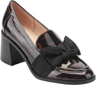 Bandolino Korra Bow Pump in Dark Natural at Nordstrom, Size 5.5