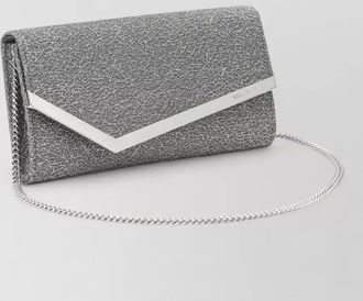 Jimmy Choo London emmie fabric clutch bag