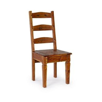 BIZZOTTO Bizzotto - Silla Chateux En Madera De Acacia R&uacute;stica Antigua