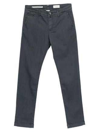 Jacob Cohen welt-pocket trousers - Grey