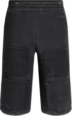 Diesel unisex, Pantaloncini, Grigio, XS, new