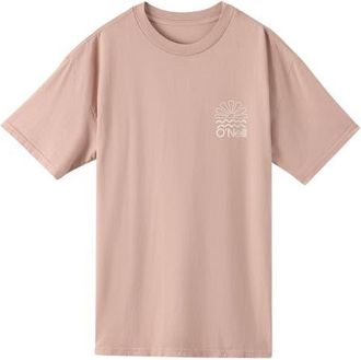O'Neill Horizon Oversize T-Shirt in Deauville Mauve at Nordstrom, Size Xx-Large