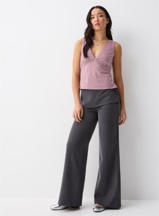 Twik Womens Side tie wraparound dress pant