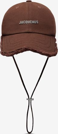 Jacquemus Ausgefranste Canvas-Baseballkappe La casquette Artichaut