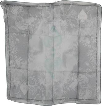 Costume National Zijden Sjaal - Dames - Zijden sjaals - Grijs - ONE Size - Accessoires