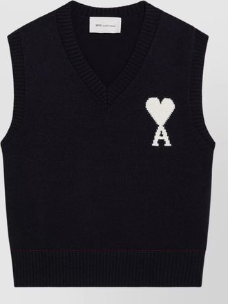 Ami cotton tank top