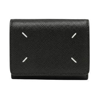 Maison Margiela Wallets & Cardholders, female, Black, Size: ONE SIZE Wallet Clip 3 With Zip