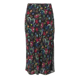 Zadig&Voltaire Midi Skirts, female, Multicolor, Size: 2XS Jayla Soft Virgin Garden Skirt