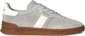 Polo Ralph Lauren Sneakers met leren vlakken - Grijs