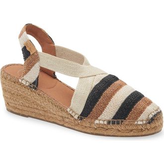 Toni Pons Terra Wedge Espadrille in Marro at Nordstrom, Size 5.5-6Us