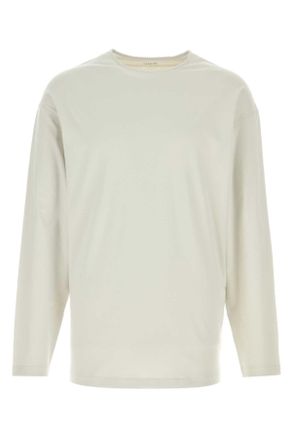 Christophe Lemaire Chalk Cotton T Shirt
