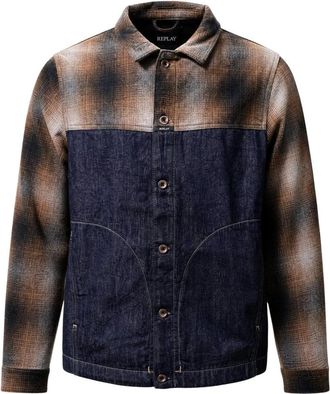 Replay Uomo, Giacche, Blu, XL, new