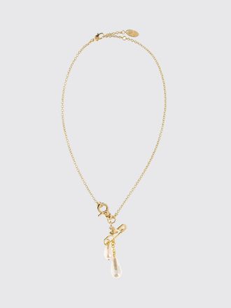 Vivienne Westwood Collana pendente Claude in ottone con perle sintetiche