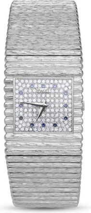 Piaget Pre-owned Piaget Emperador Diamond Dial Ladies Watch 9131 C 516