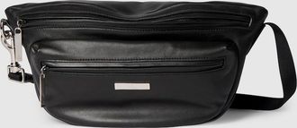 Gucci Tag Medium Crossbody Bag, Black, Leather