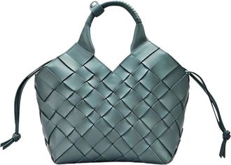 Cala Jade Tassen, Dames, Blauw, ONE Size, Leer, Misu Bag