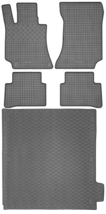 OEM Juego De Alfombrillas De Goma Para Coche Y Maletero Para Mercedes Clase E W212 Familiar (2009-10.2016)