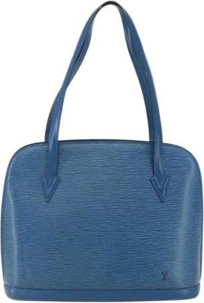 Louis Vuitton Pre-owned Handbags, female, Blue, Size: ONE SIZE Pre-owned Vintage Handbag