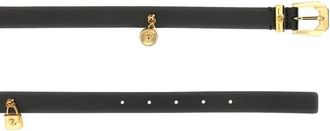 Versace Gürtel - Heritage Jellyfish Belt - Gr. 80 - in Schwarz - für Damen