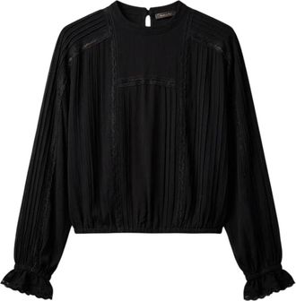 Twinset Blouses - Dames - Blouses - Zwart - M - Overhemden