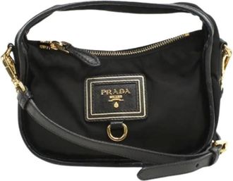 Prada Pre-owned Mini Bags, female, Black, Size: ONE SIZE Pre-owned Vintage Mini Bag