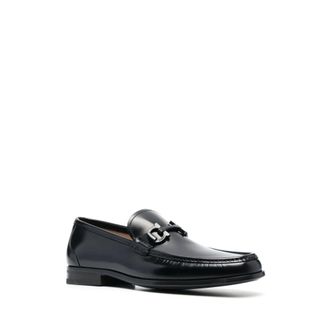 Ferragamo Ornament Slip-On Loafer - Black