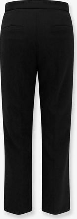 Elisabetta Franchi Womens Trousers Essentials Monogram Black Polyester