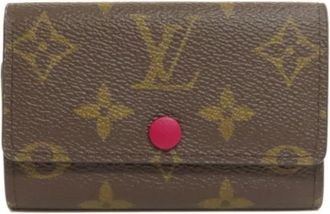 Louis Vuitton Pre-owned Accessories, female, Brown, Size: ONE SIZE Pre-owned Fabric key-holders