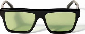 Off-white Sunglasses Ow1039 1050 Warwick Black/Green Unisex