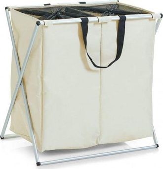 ZELLER Cesta De Ropa Beige Plegable 128 Litros