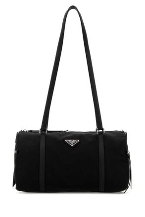 Prada Black Black Re-Nylon large shoulder bag
