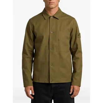 Stone Island Military Green Ghost Overshirt