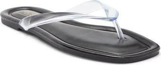 Rachel Roy Montauk Flip Flop in Clear at Nordstrom Rack, Size 8.5