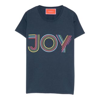 La DoubleJ T-Shirts, female, Blue, Size: XS Graphic T-Shirt