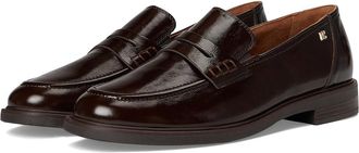 Paul Green Caroline Loafers Womens Flat Shoes Moro Glossy Leather : AT 5.5 (US Womens 8) M