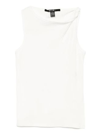 Ksubi twisted tank top - White