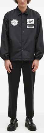 Neighborhood Giacca con applicazione logo - Nero