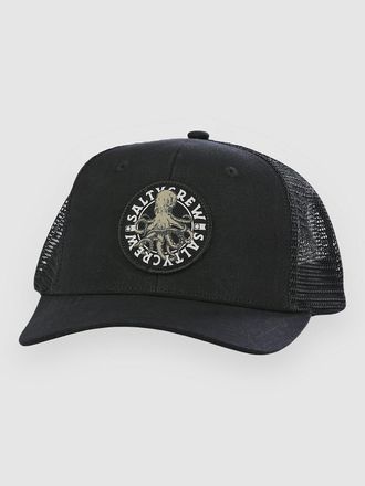 Salty Crew Tentacles Retro Trucker Cap schwarz