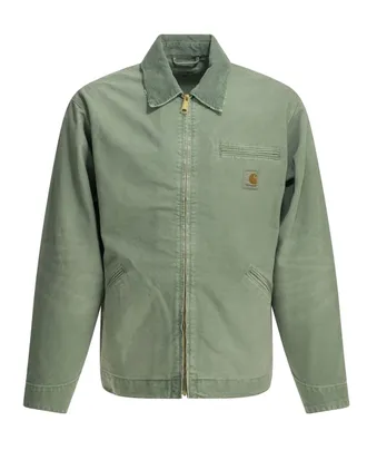 Carhartt Work in Progress Shady Green Og Detroit Velvet Collar Jacket