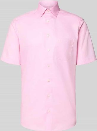 Olymp Regular Fit Business-Hemd mit Kentkragen in Rose, Gr&ouml;&szlig;e 39